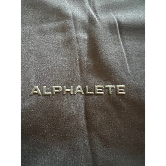 Alphalete Womens One Shoulder Cutout Sports Bra Black XXS AL21-1066B - Picture 4 of 5